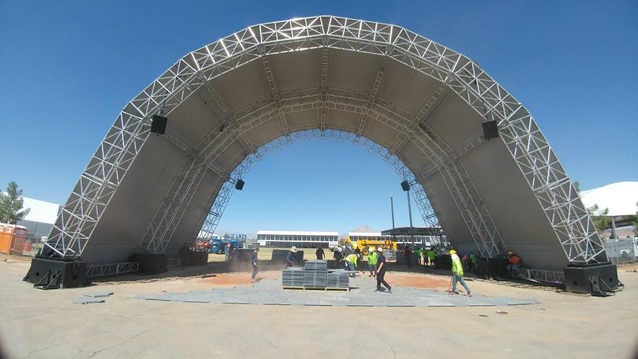 Truss - 30in x 48in Rounded Truss Arch - Gallagher Staging & Manufacturing